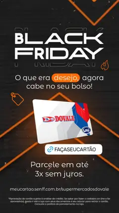 Dovale Black Friday Anúncio - Pré-Visualização do folheto da loja Dovale, válido de 12.11.2025