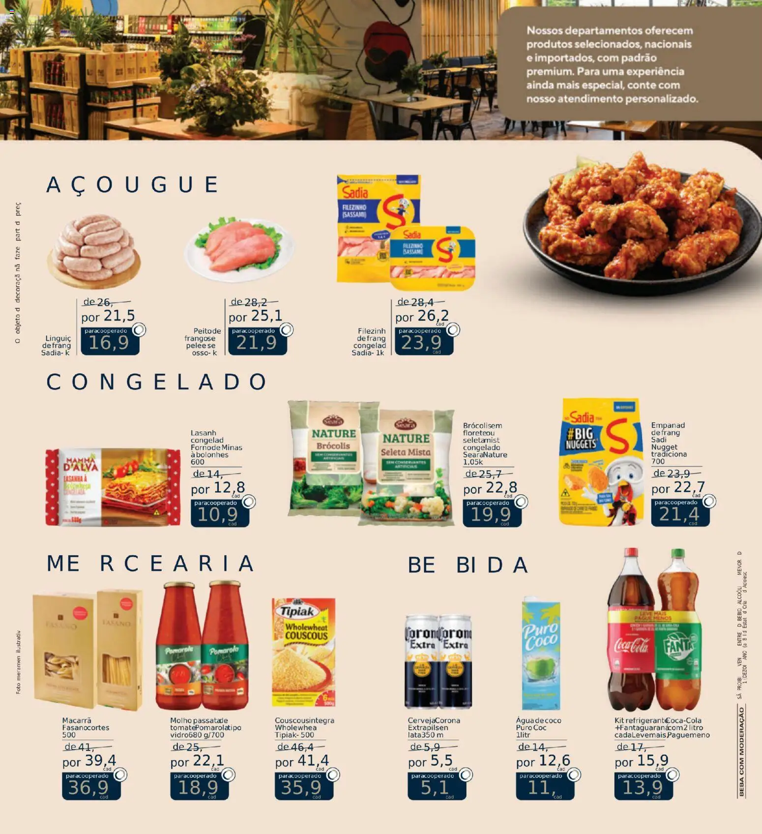 Coop Folheto - válido de 04.11.2025 | Página: 3 | Produtos: Coco, Cola, Lasanha, Brócolis