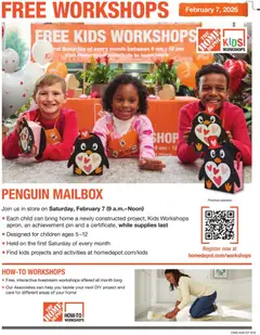 Preview of Home Depot weekly ads valid from 31.01.2026
