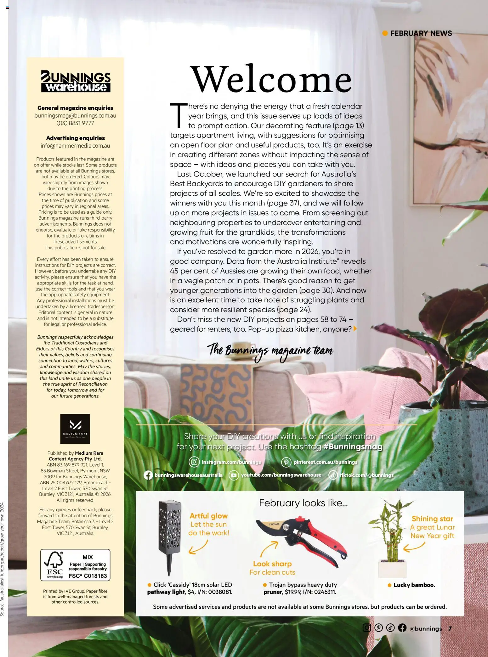 Bunnings Warehouse catalogue - valid from 01.02.2026 | Page: 7 | Products: Pizza, Tools