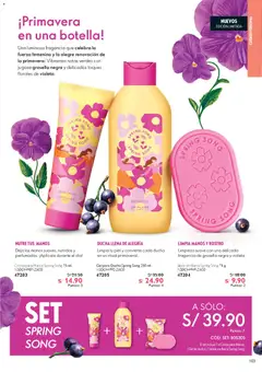 Vista previa de folleto Oriflame catálogo - Campaña 5 de la Oriflame válido desde 28.03.2026 | Página: 103 | Productos: Jabón, Ducha, Crema, Fragancia