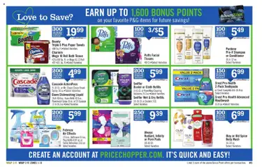 Preview of Price Chopper weekly ads valid from 09.11.2025 | Page: 15 | Products: Shampoo, Conditioner, Toothpaste, Mouthwash