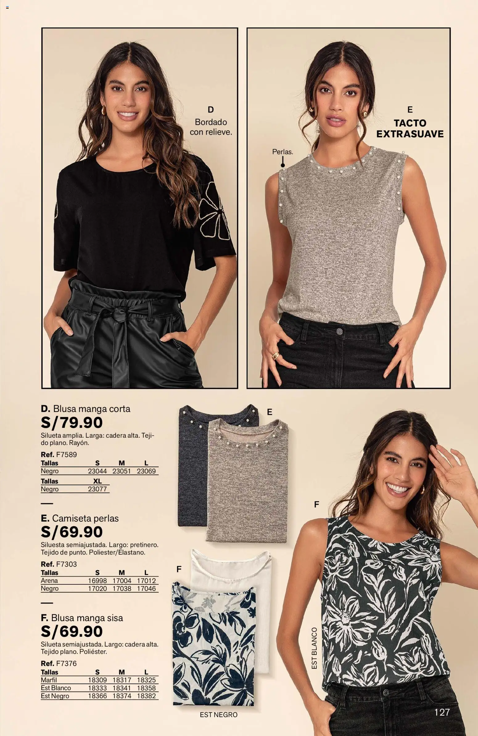 Catálogo Leonisa válido desde 07.04.2026 | Página: 127 | Productos: Blusa