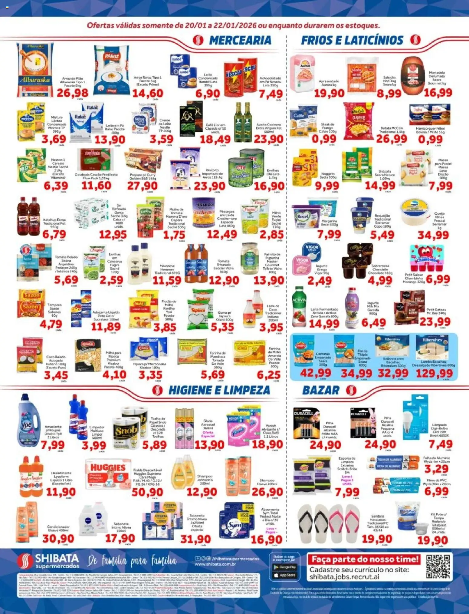 Shibata Folheto - válido de 20.01.2026 | Página: 2 | Produtos: Pó, Tapioca, Adoçante, Desinfetante
