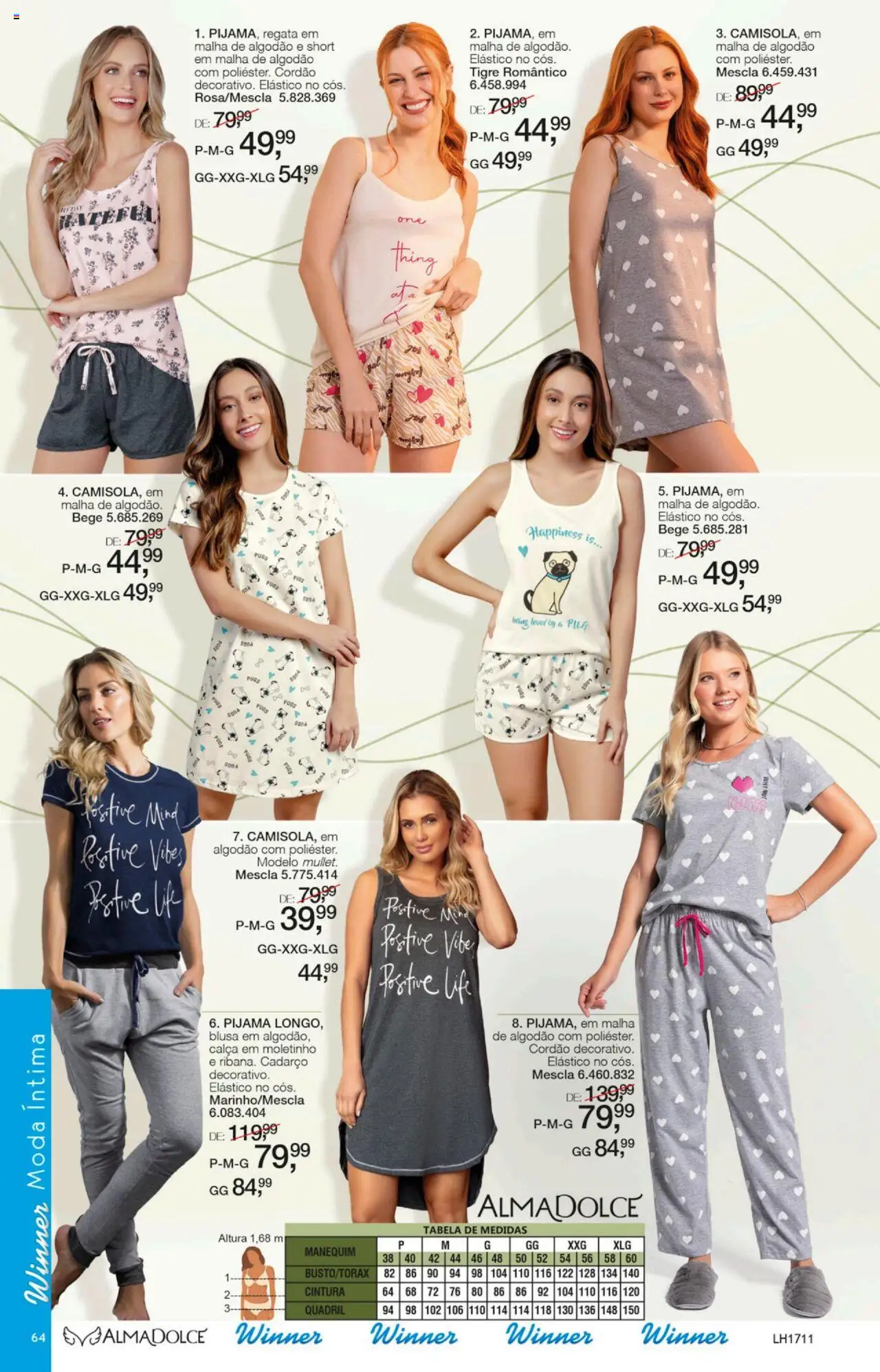 Quatro Estações Folheto - válido de 01.04.2025 | Página: 65 | Produtos: Regata, Blusa, Calça, Algodão