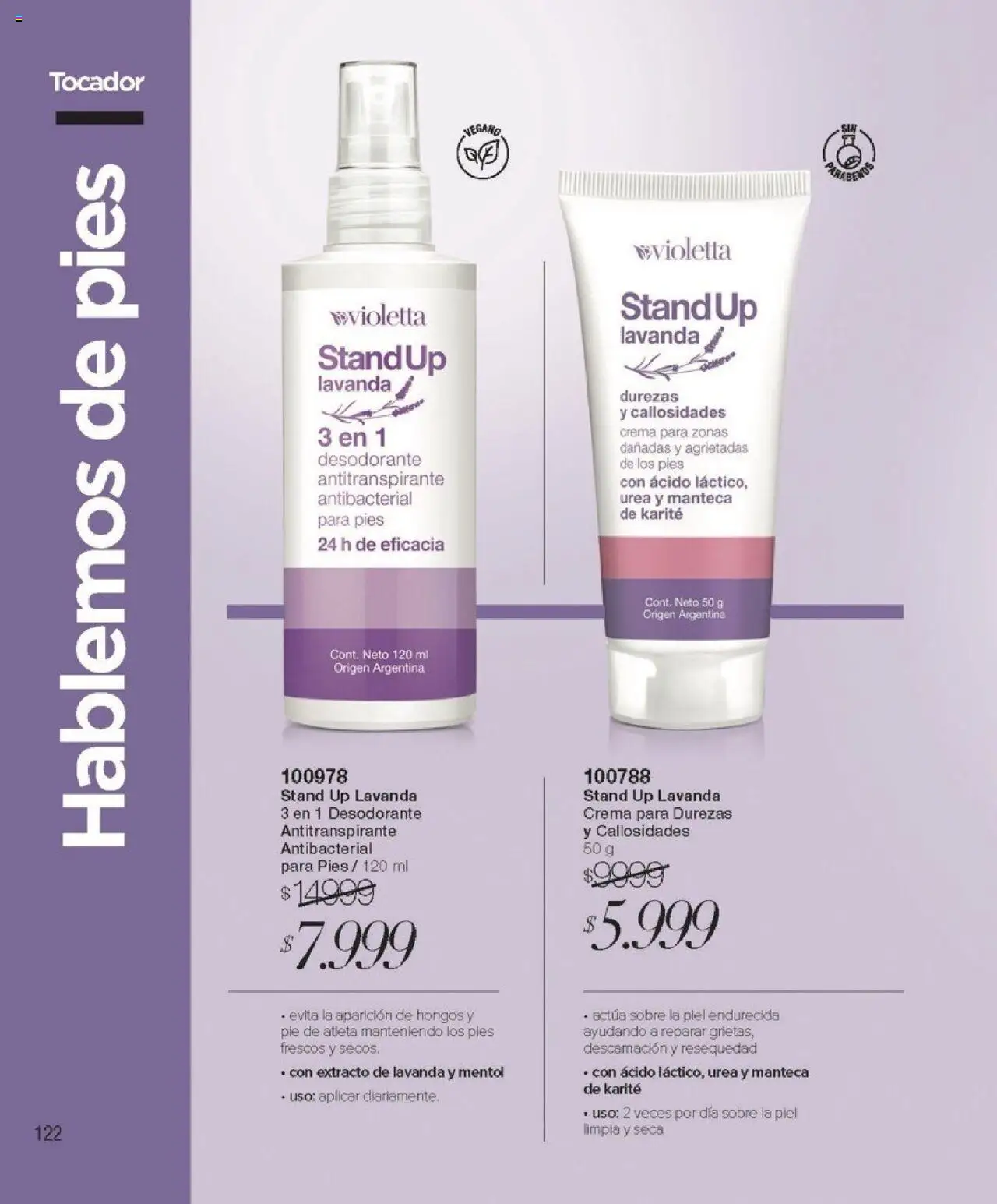 Violetta catálogo │ válido desde el 07.08.2025 | Página: 122 | Productos: Antitranspirante, Hongos, Manteca, Crema