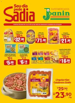 Supermercados Joanin - Ofertas BRF - Pré-Visualização do folheto da loja Supermercados Joanin, válido de 31.07.2025
