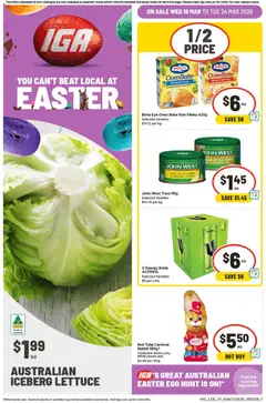 Preview of IGA catalogue  - valid from 18.03.2026