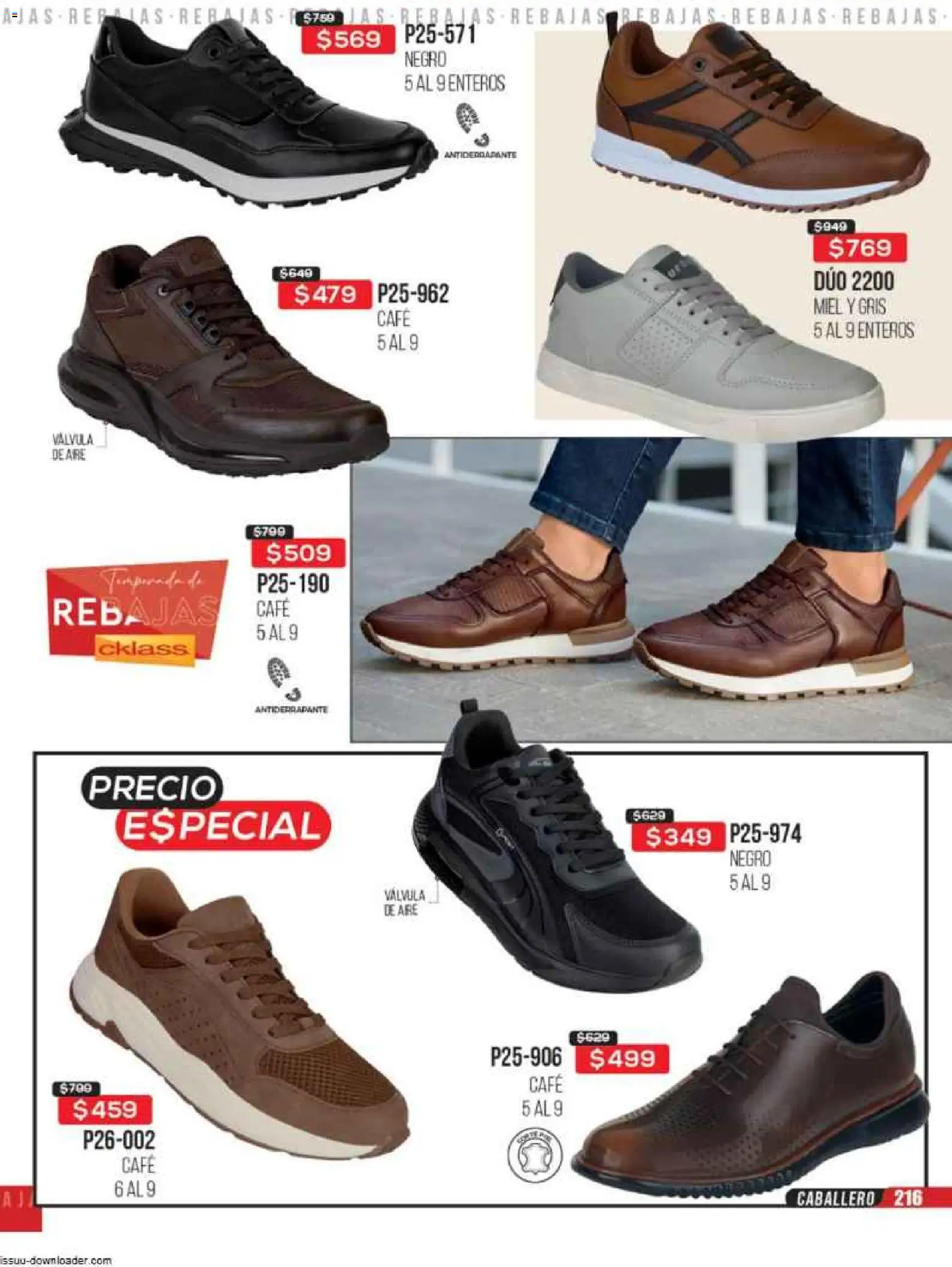 Nuevas ofertas de Cklass válidas en toda la República Mexicana desde el 31.10.2025. ¡Encuentra las mejores ofertas en Cklass catálogo Super Rebajas Ropa! | Página: 546 | Productos: Café, Válvula