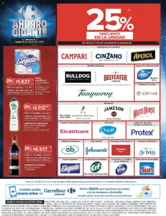 Carrefour Market catálogo │ válido desde el 05.08.2025 | Página: 8 | Productos: Botella, Gin, Whiskey, Hilo dental