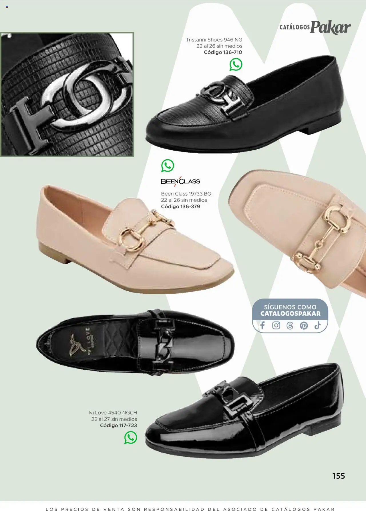 Nuevas ofertas de SC Pakar válidas en toda la República Mexicana desde el 24.07.2025. ¡Encuentra las mejores ofertas en SC Pakar Catálogo Mujer otoño / invierno! | Página: 155