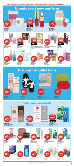 Preview of Shoppers weekly flyer / circulaire from shop Shoppers valid from 13.02.2026 | Page: 17 | Products: Cream, Body wash, Shower, Socks