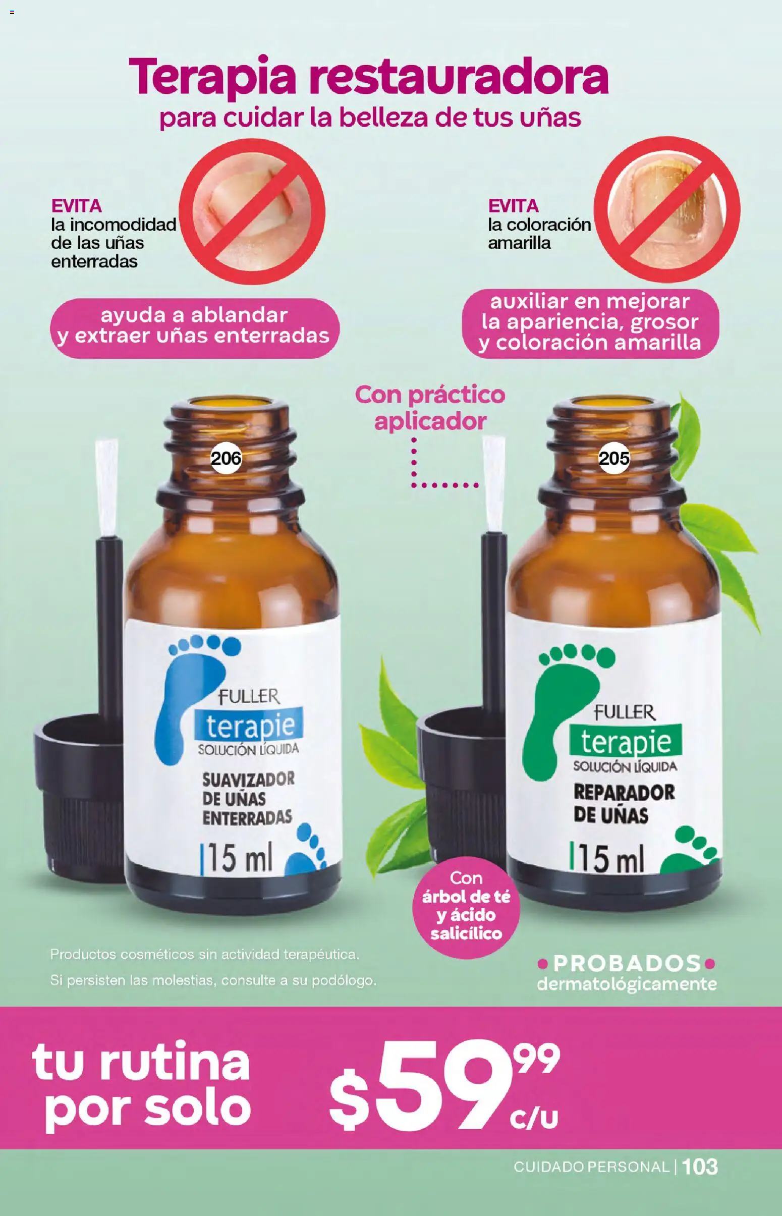 Nuevas ofertas de Fuller válidas en toda la República Mexicana desde el 10.12.2025. ¡Encuentra las mejores ofertas en Fuller campaña 18 2025! | Página: 104 | Productos: Té