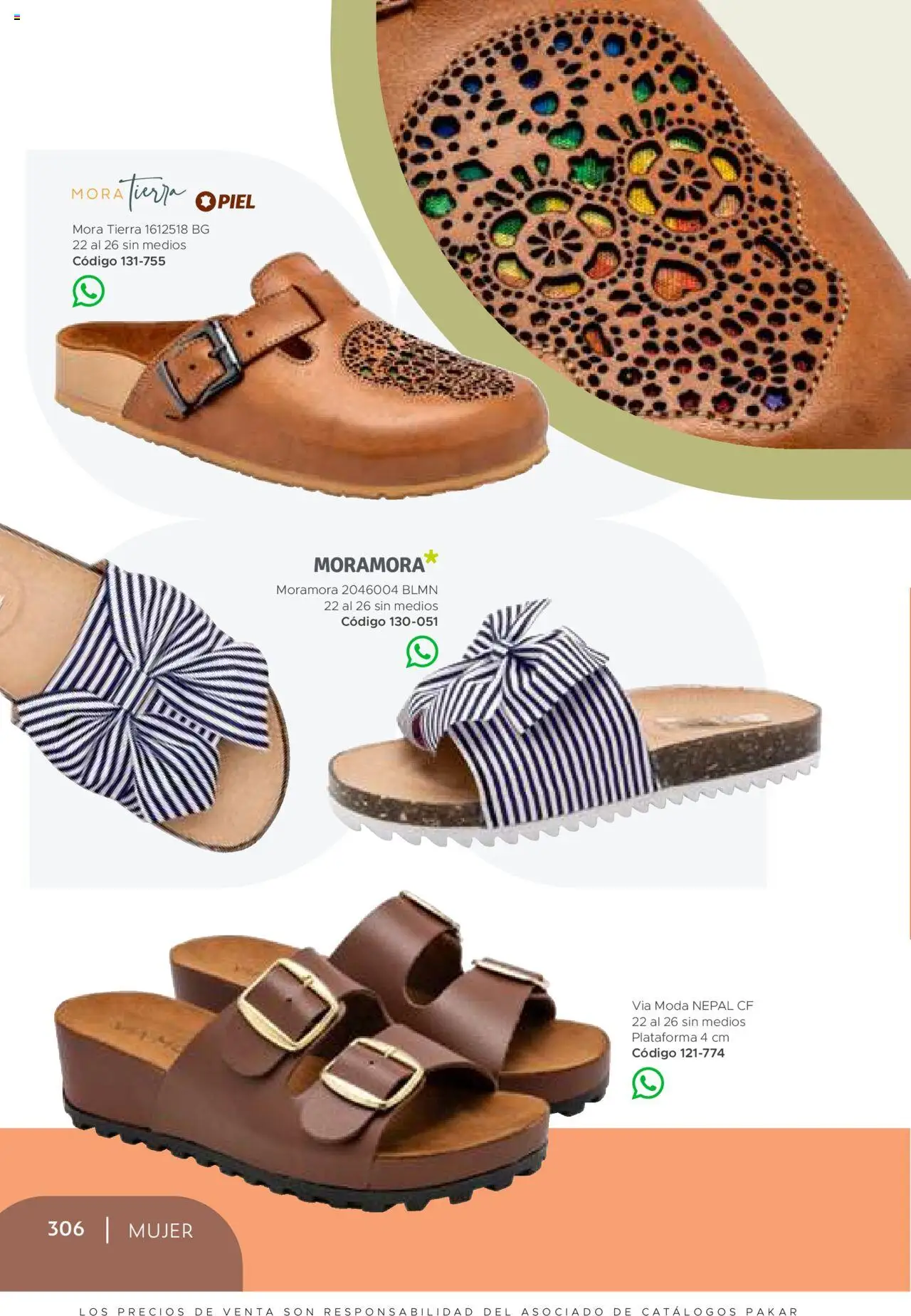 Nuevas ofertas de SC Pakar válidas en toda la República Mexicana desde el 24.07.2025. ¡Encuentra las mejores ofertas en SC Pakar Catálogo Mujer otoño / invierno! | Página: 306