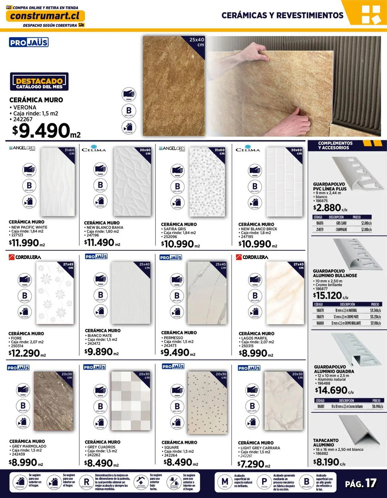 Construmart ofertas  │ válido desde el 01.10.2025 | Página: 17 | Productos: Caja, Mate