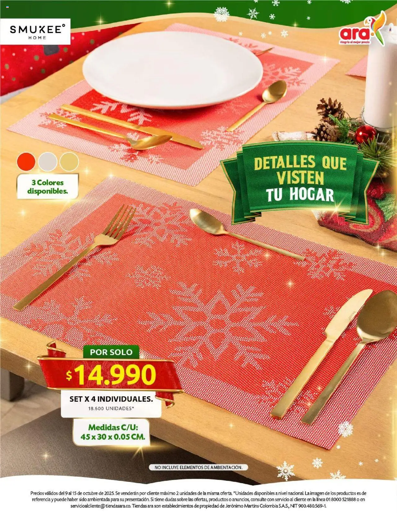 Ara revista - valida desde el 09.10.2025 | Página: 6 | Productos: Sobre