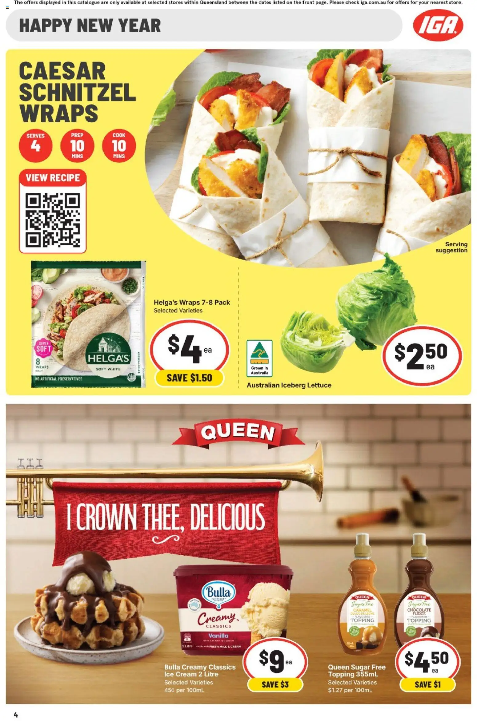 IGA catalogue - valid from 24.12.2025 | Page: 7 | Products: Milk, Chocolate, Ice cream, Sugar