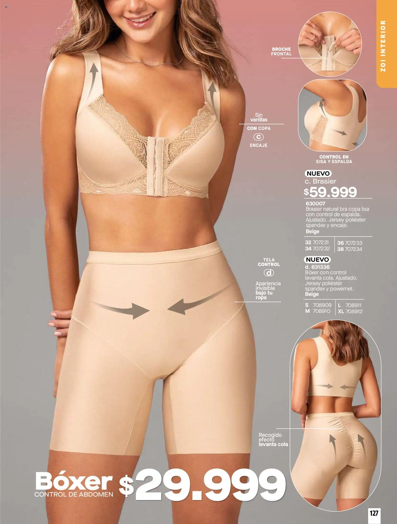 Carmel revista - valida desde el 01.06.2026 | Página: 127 | Productos: Brasier, Ropa