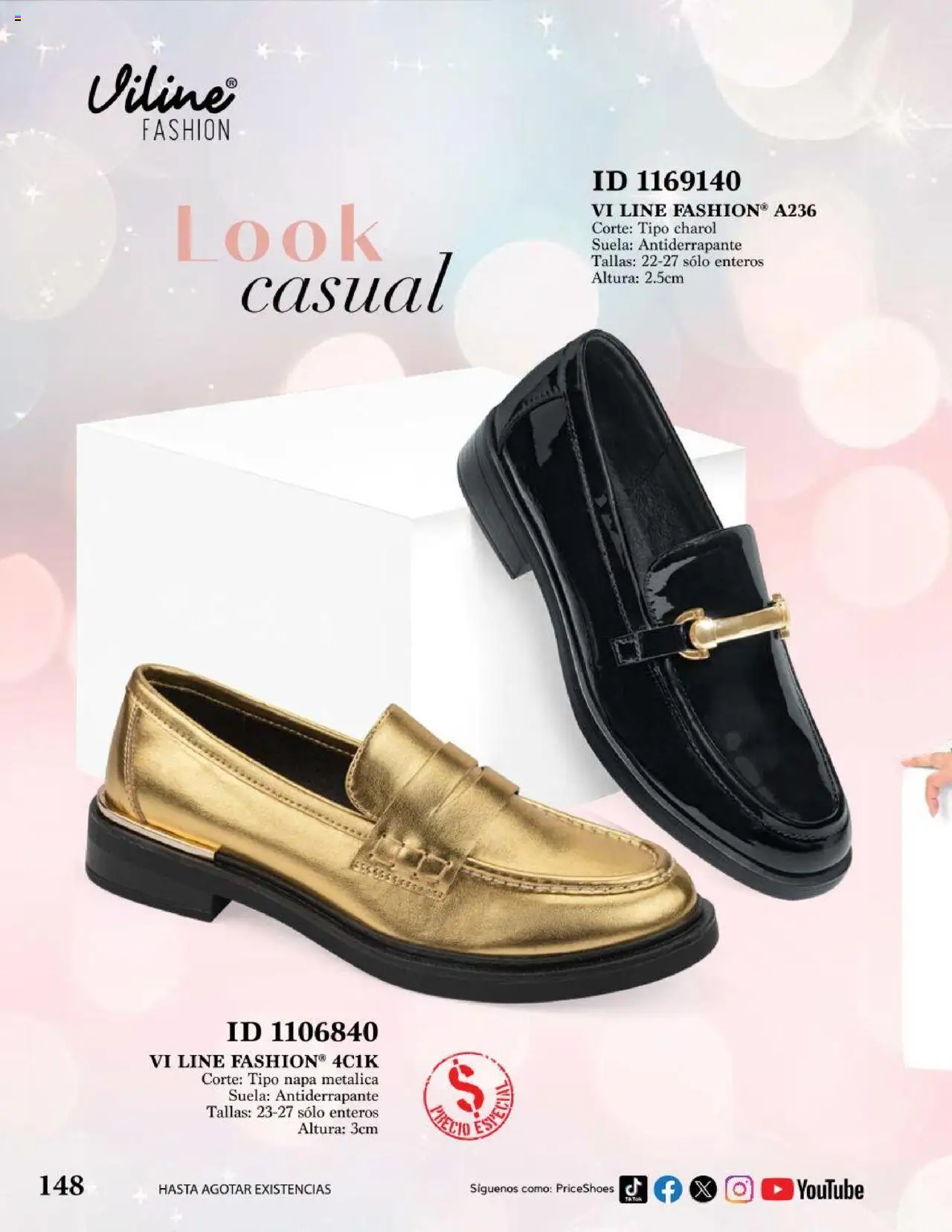 Nuevas ofertas de Price Shoes válidas en toda la República Mexicana desde el 05.08.2024. ¡Encuentra las mejores ofertas en Price Shoes catálogo Vestir Casual ! | Página: 148
