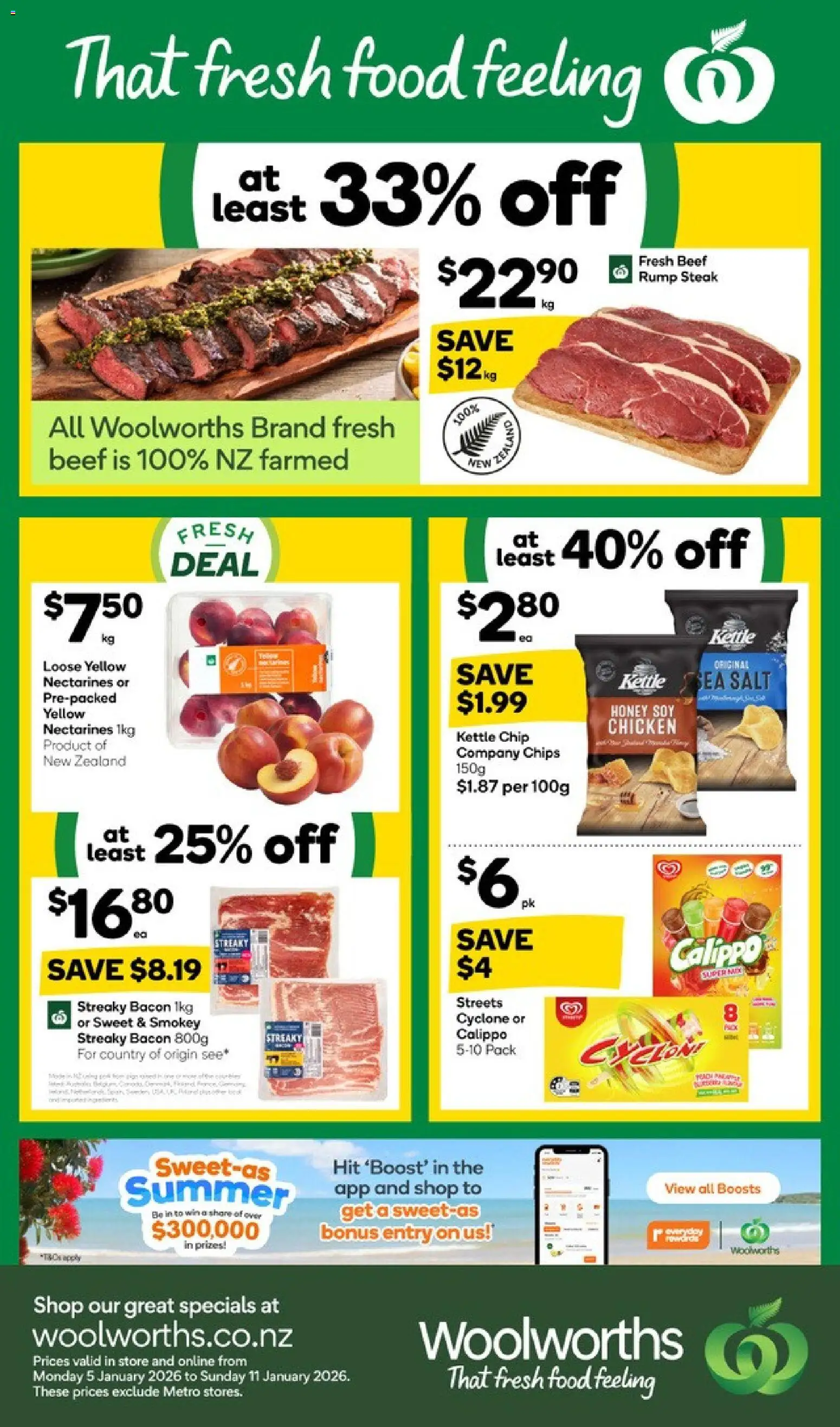Woolworths catalogue from 05.01.2026 | Page: 1