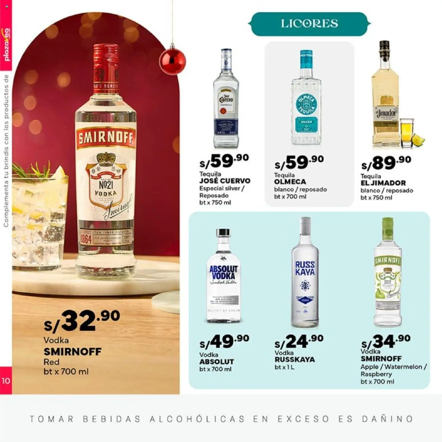 Catálogo Plaza Vea válido desde 10.12.2025 | Página: 10 | Productos: Vodka