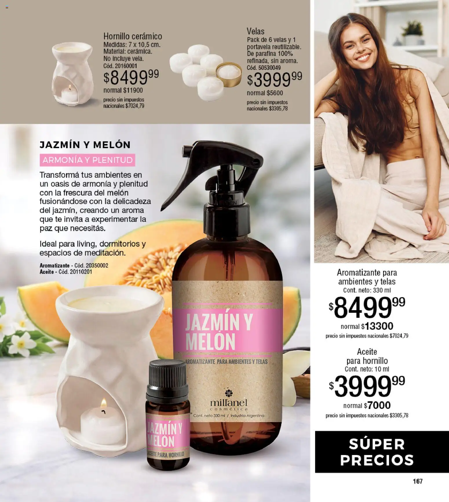 Millanel - Catálogo │ válido desde el 02.03.2026 | Página: 167 | Productos: Cerámico, Melón, Aceite, Té