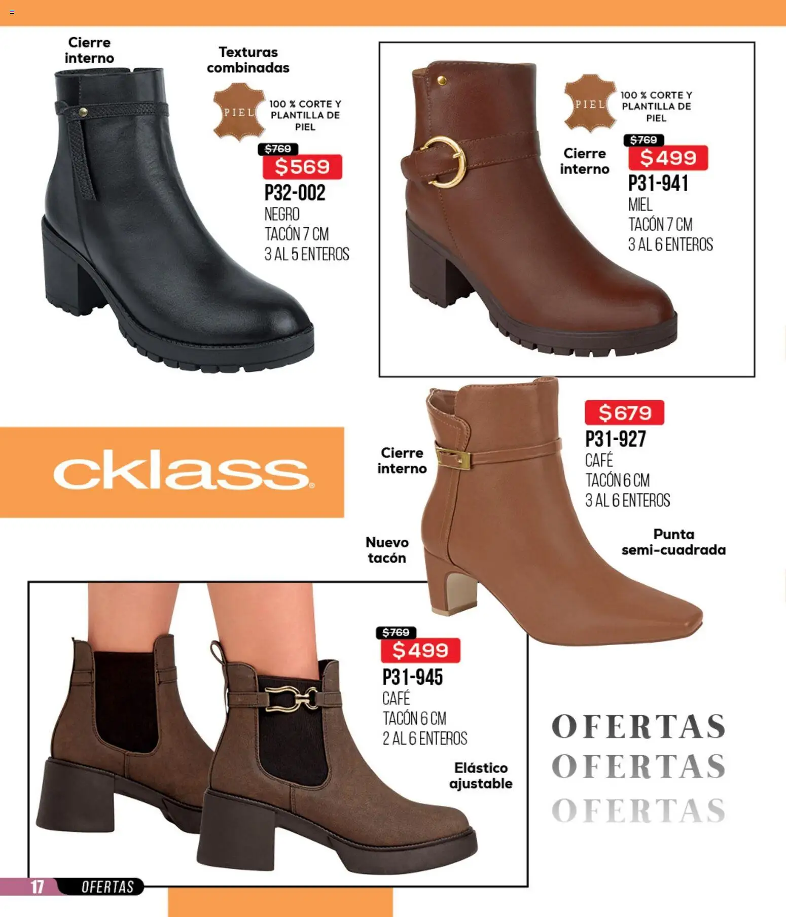 Nuevas ofertas de Cklass válidas en toda la República Mexicana desde el 12.01.2026. ¡Encuentra las mejores ofertas en Cklass catálogo Mega Ofertas Ropa! | Página: 181 | Productos: Café