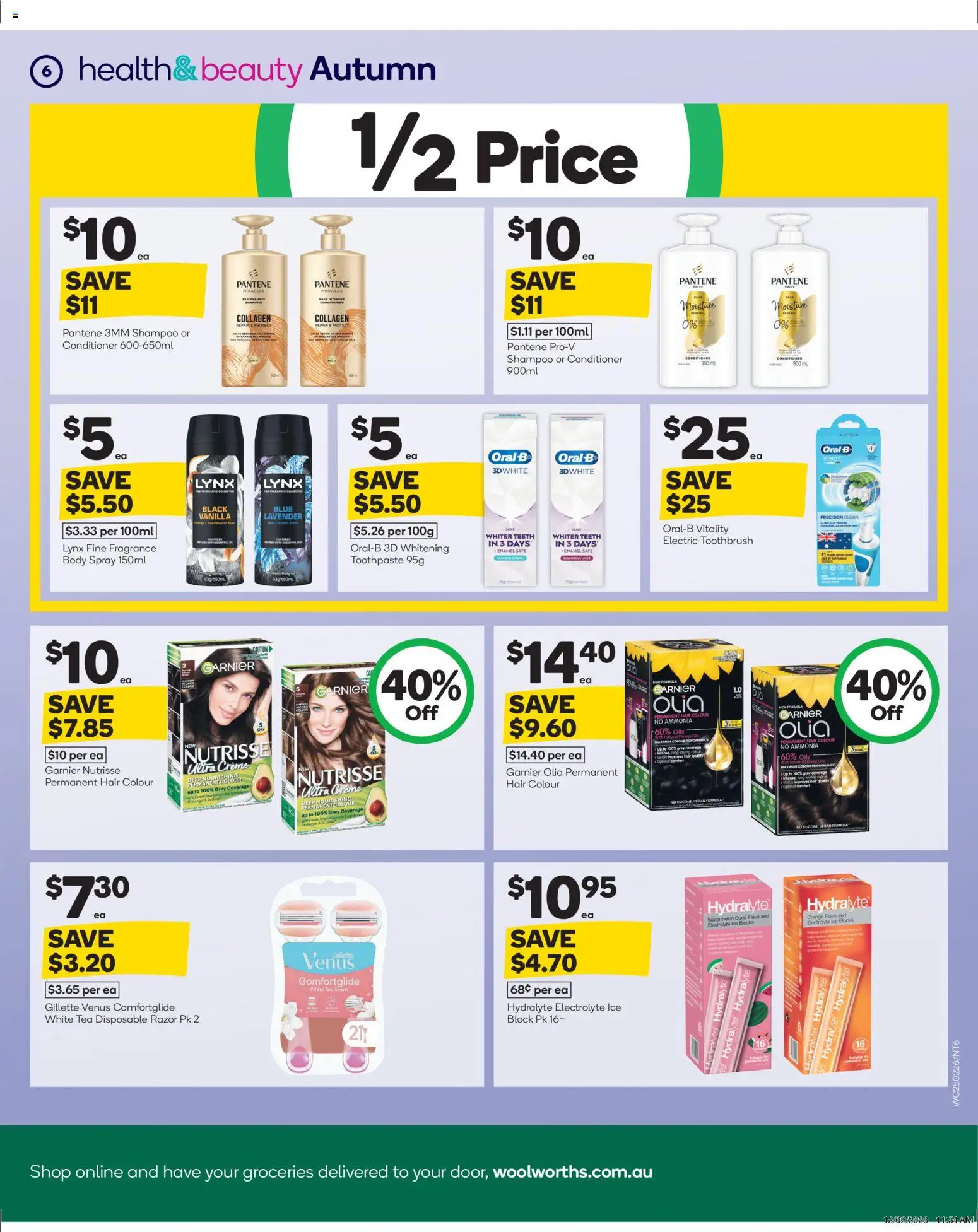 Woolworths catalogue - valid from 25.02.2026 | Page: 7 | Products: Fragrance, Conditioner, Hair colour, Safe