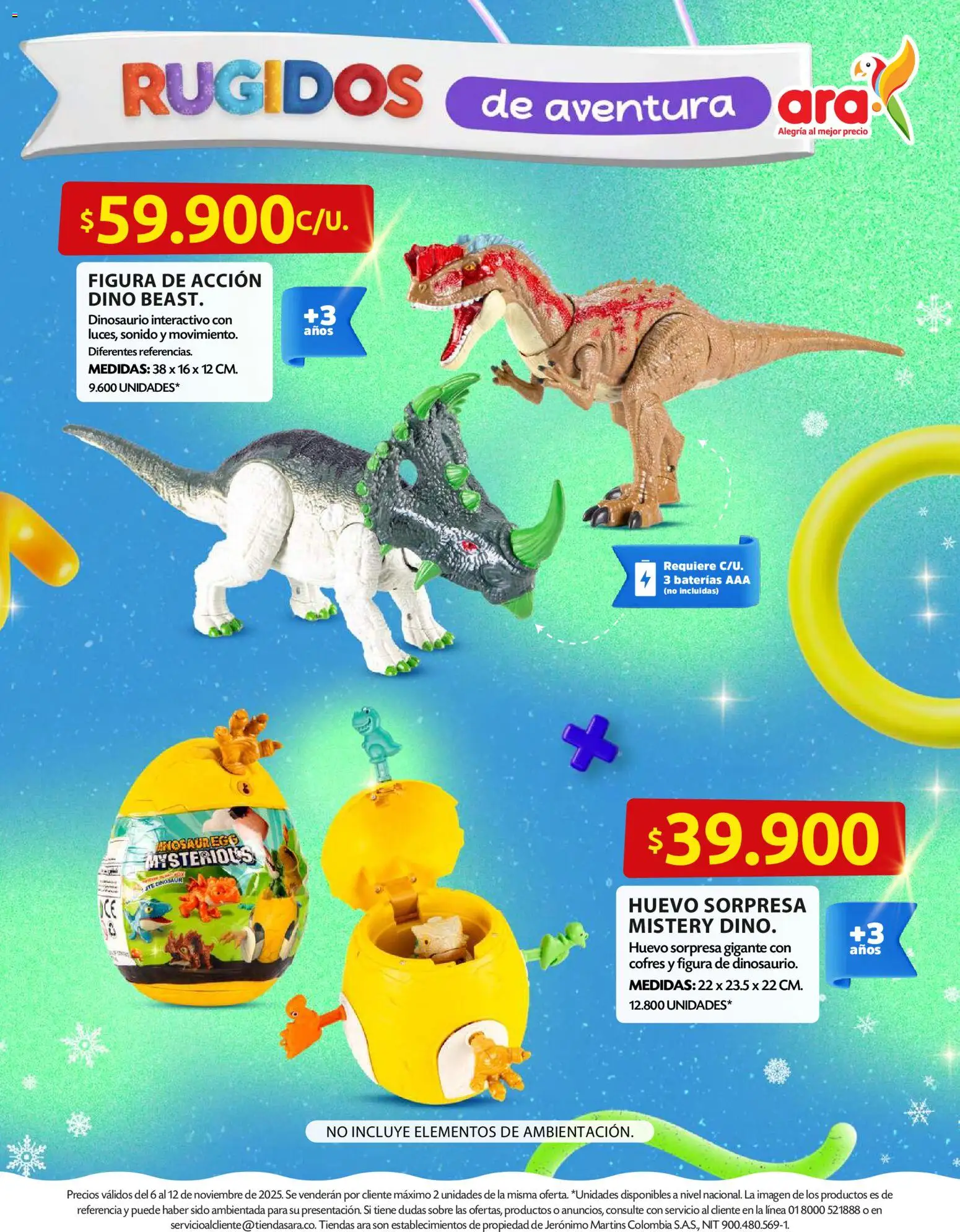 Ara revista - valida desde el 06.11.2025 | Página: 5 | Productos: Huevo, Sobre