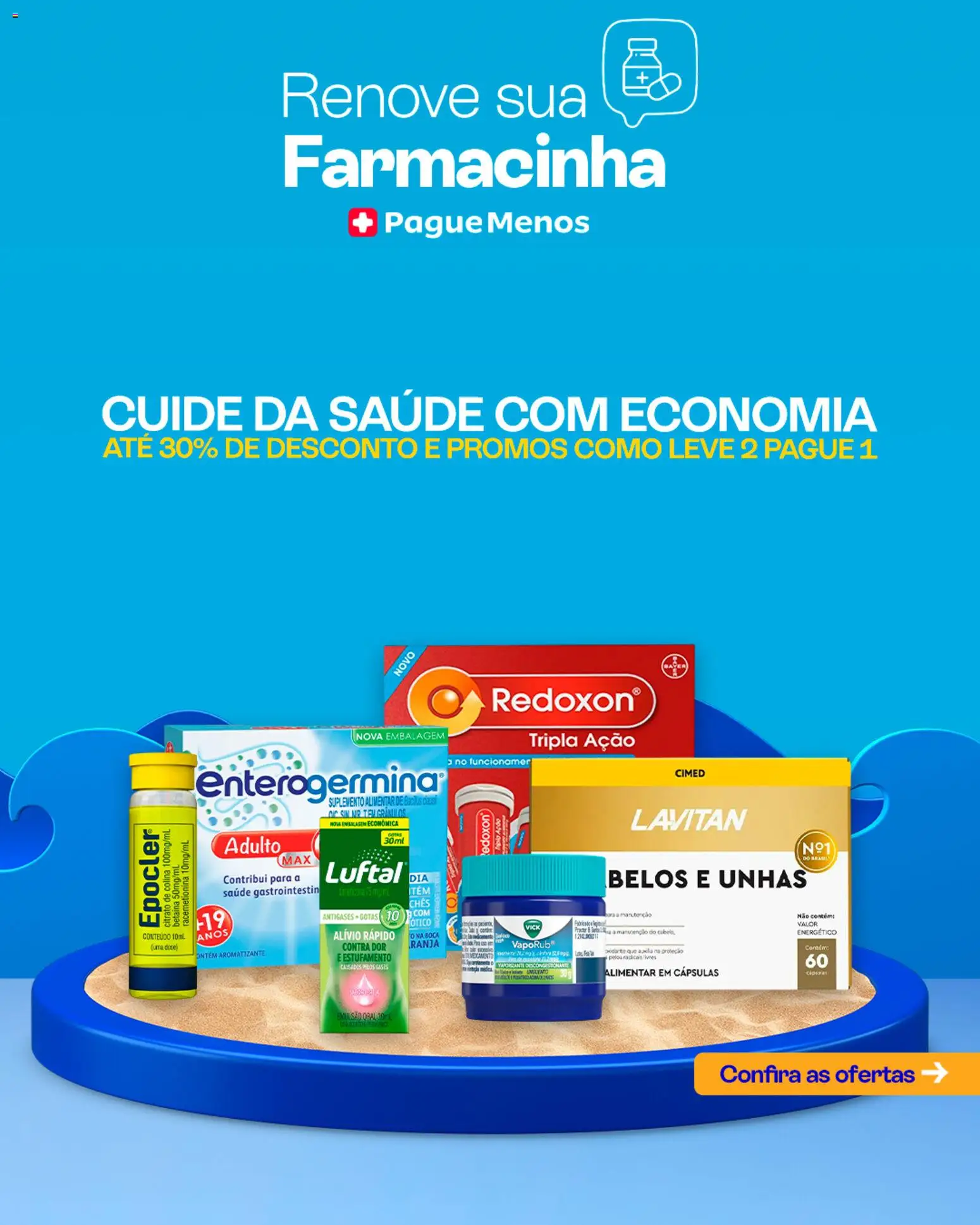 Pague Menos Folheto - válido de 19.01.2026 | Página: 1 | Produtos: Fragrância, Sabonete, Sabonete líquido