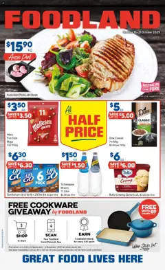 Preview of Foodland  Catalogue  - valid from 15.10.2025