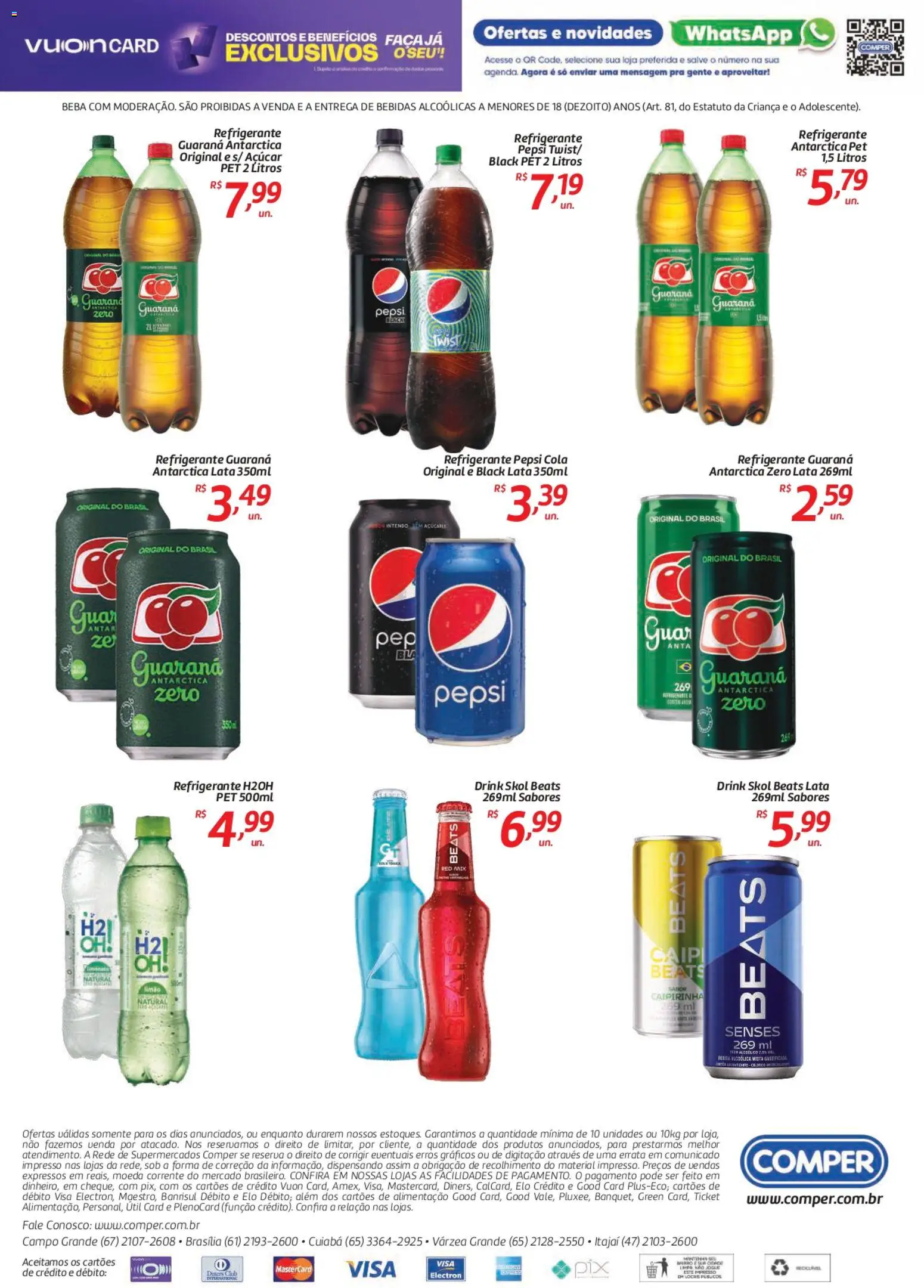 Comper Folheto - válido de 25.11.2025 | Página: 2 | Produtos: Guaraná, Cola, Açúcar, Refrigerante