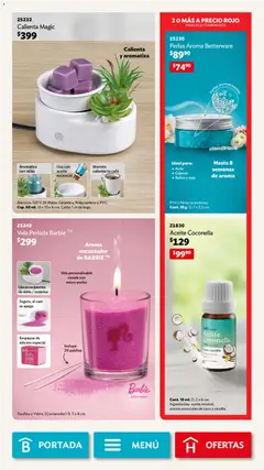 Vista previa de Betterware campaña 2 2026, nuevo folleto de la tienda, válido en México a partir del 02.02.2026 | Página: 81 | Productos: Aceite, Café, Cable, Vela