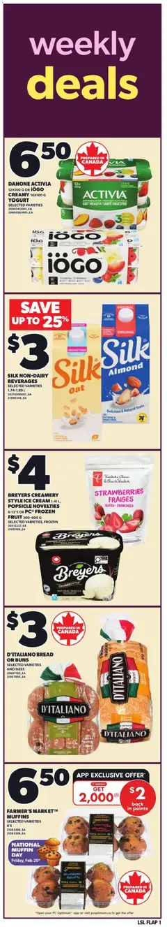 Preview of Loblaws weekly flyer / circulaire from shop Loblaws valid from 19.02.2026