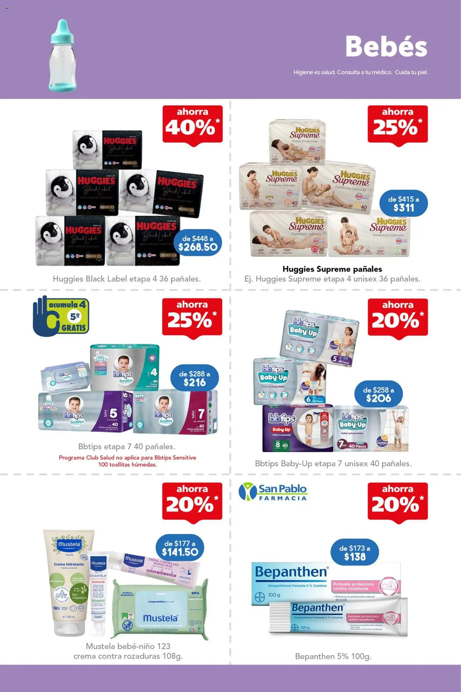 Nuevas ofertas de Farmacia San Pablo válidas en toda la República Mexicana desde el 01.03.2026. ¡Encuentra las mejores ofertas en Farmacia San Pablo catálogo! | Página: 11