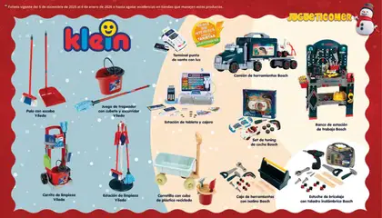 Vista previa de La Comer folleto, nuevo folleto de la tienda, válido en México a partir del 05.12.2025 | Página: 16 | Productos: Pala, Escoba, Caja, Tableta