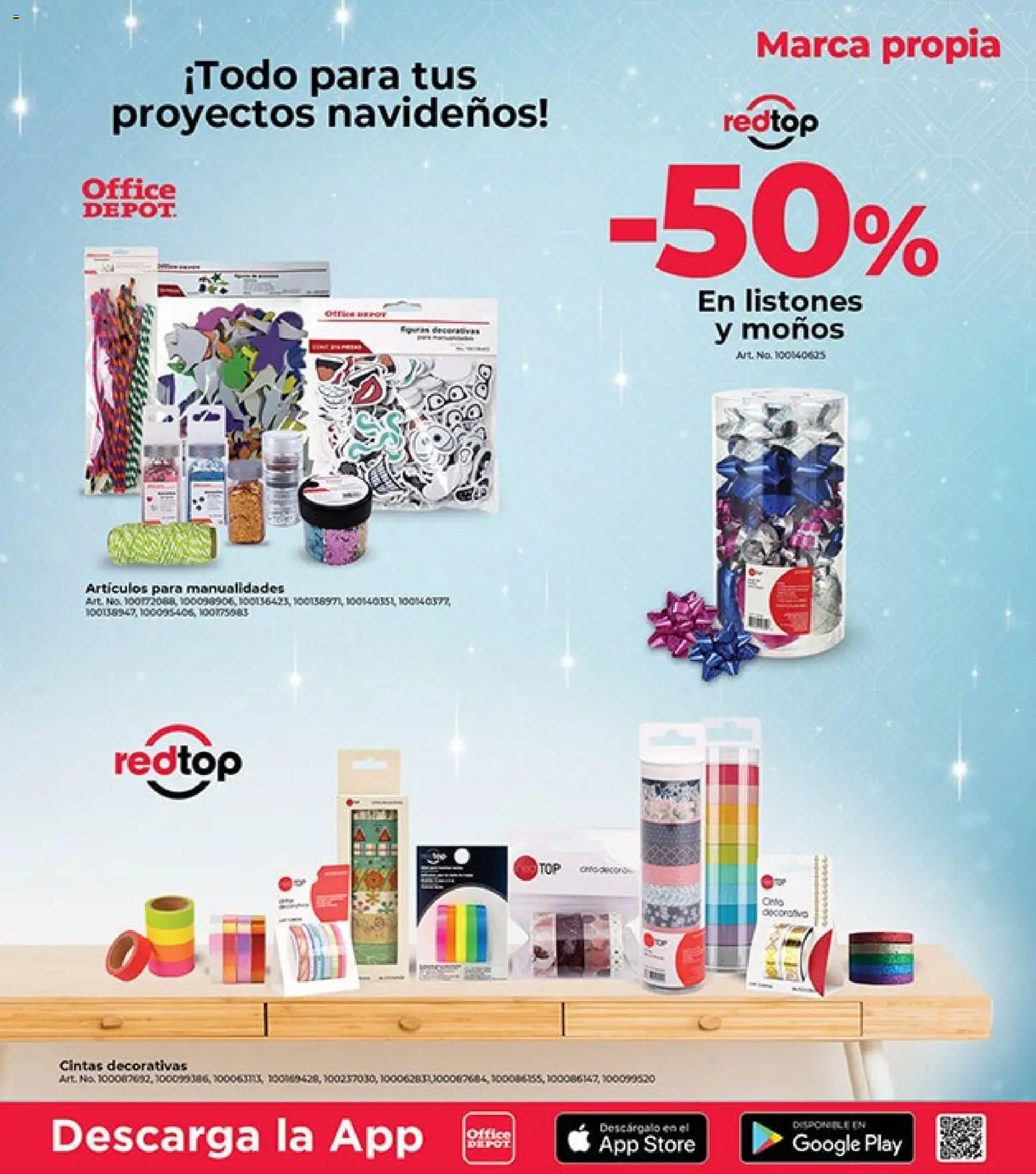 Nuevas ofertas de Office Depot válidas en toda la República Mexicana desde el 01.12.2025. ¡Encuentra las mejores ofertas en Office Depot catálogo! | Página: 22