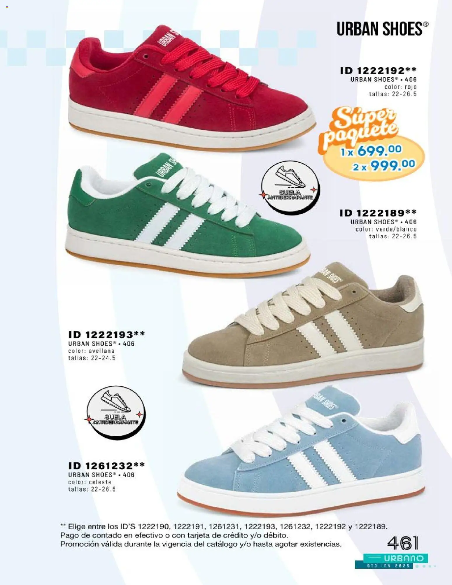 Nuevas ofertas de Price Shoes válidas en toda la República Mexicana desde el 04.12.2025. ¡Encuentra las mejores ofertas en Price Shoes catálogo Urbano! | Página: 461