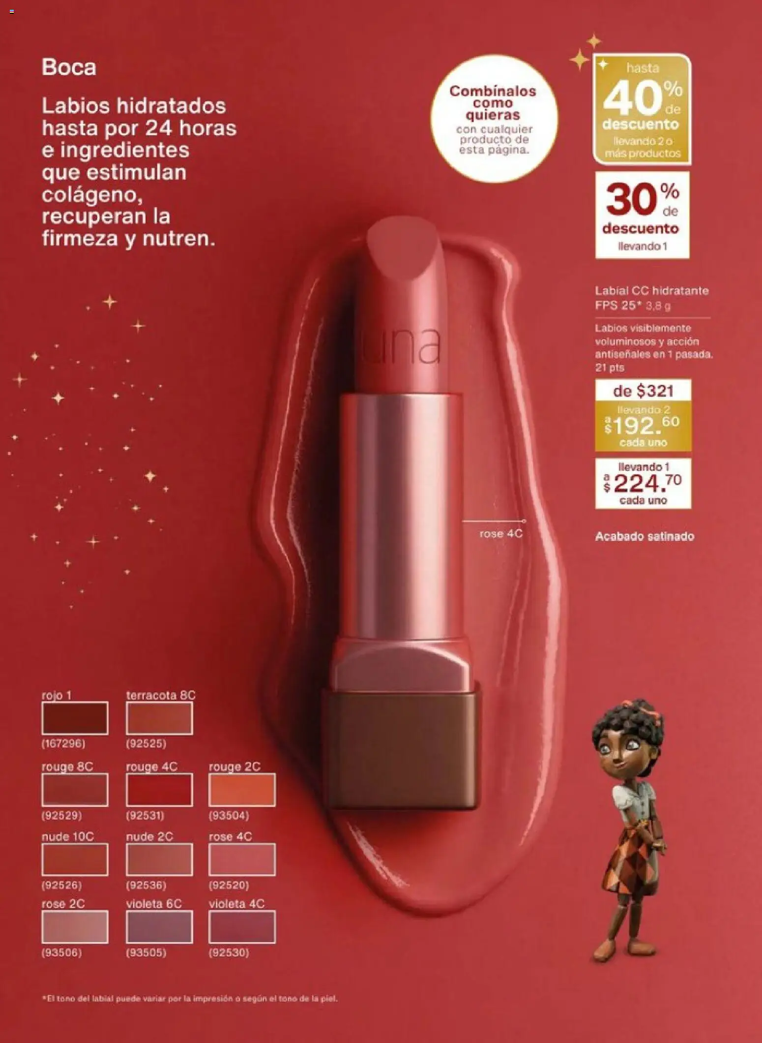 Nuevas ofertas de Natura válidas en toda la República Mexicana desde el 01.12.2025. ¡Encuentra las mejores ofertas en Natura campaña 18 2025! | Página: 77