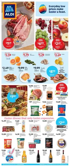 Preview of Aldi weekly ads valid from 25.03.2026