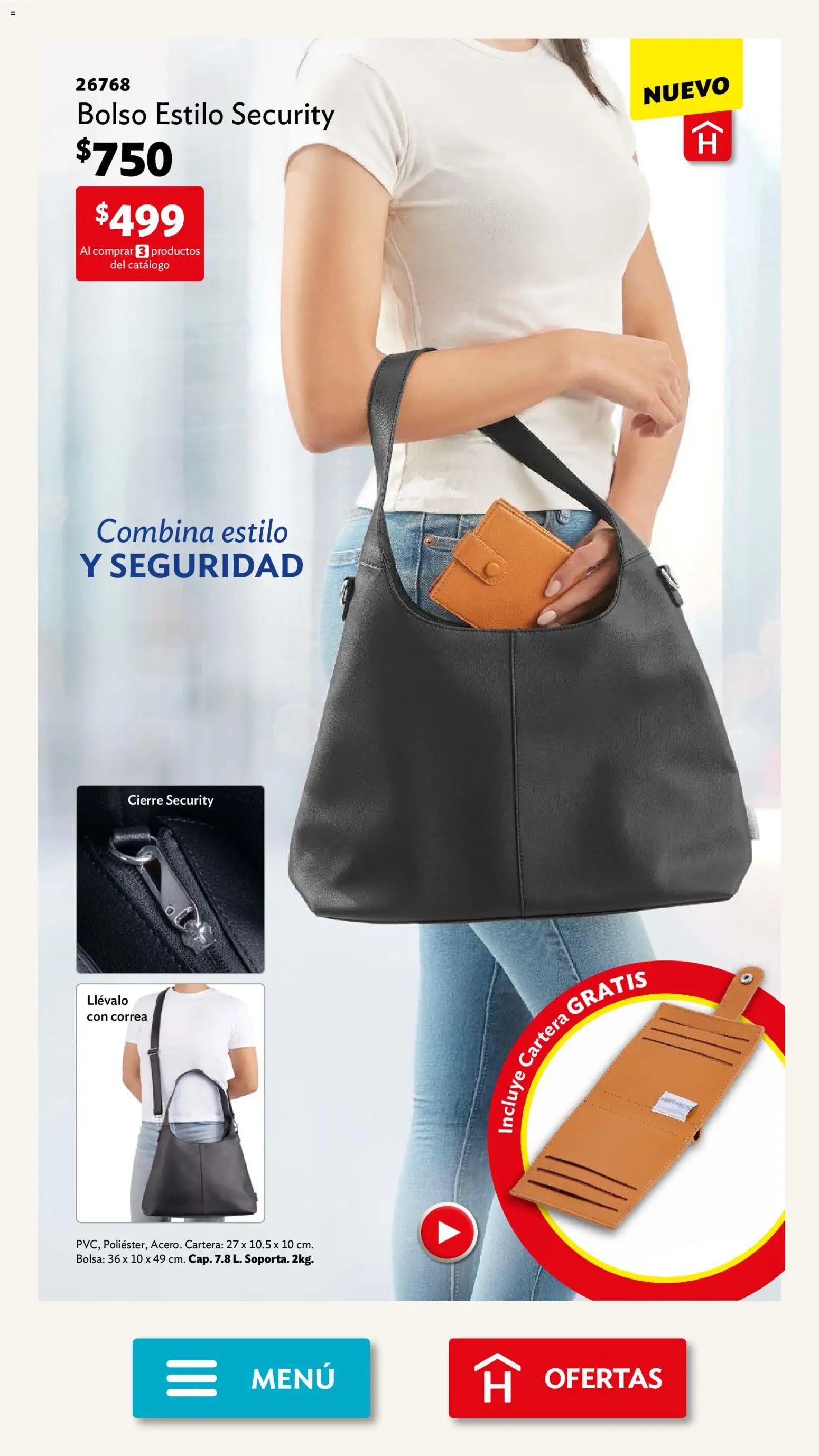 Nuevas ofertas de Betterware válidas en toda la República Mexicana desde el 04.05.2026. ¡Encuentra las mejores ofertas en Betterware campaña 5 2026! | Página: 4 | Productos: Bolsa, Bolso