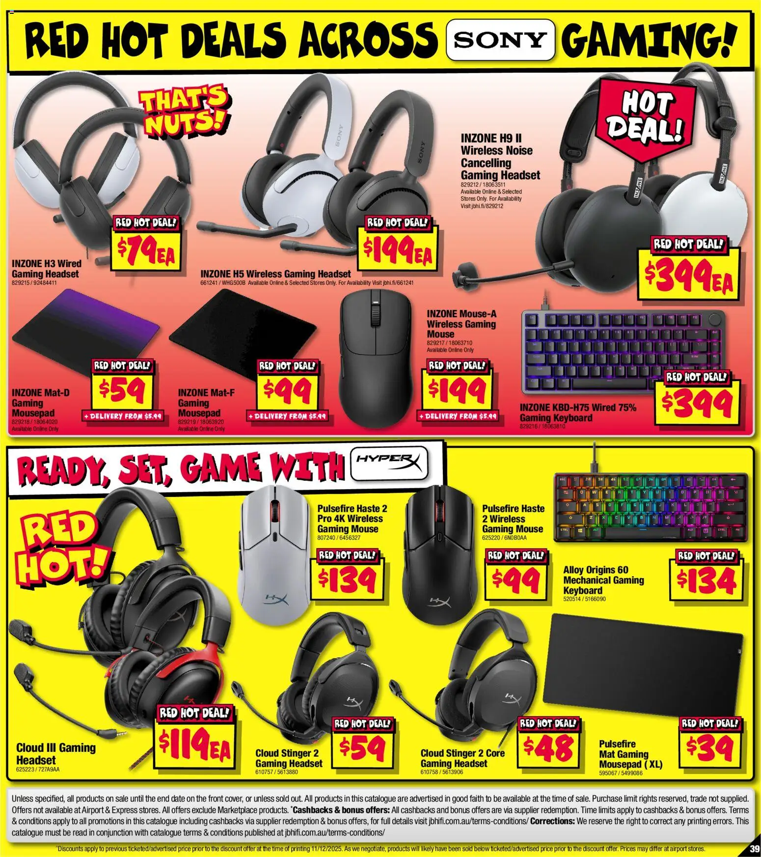 JB Hi-Fi catalogue - valid from 18.12.2025 | Page: 39 | Products: Nuts, Date, Mouse, Mousepad