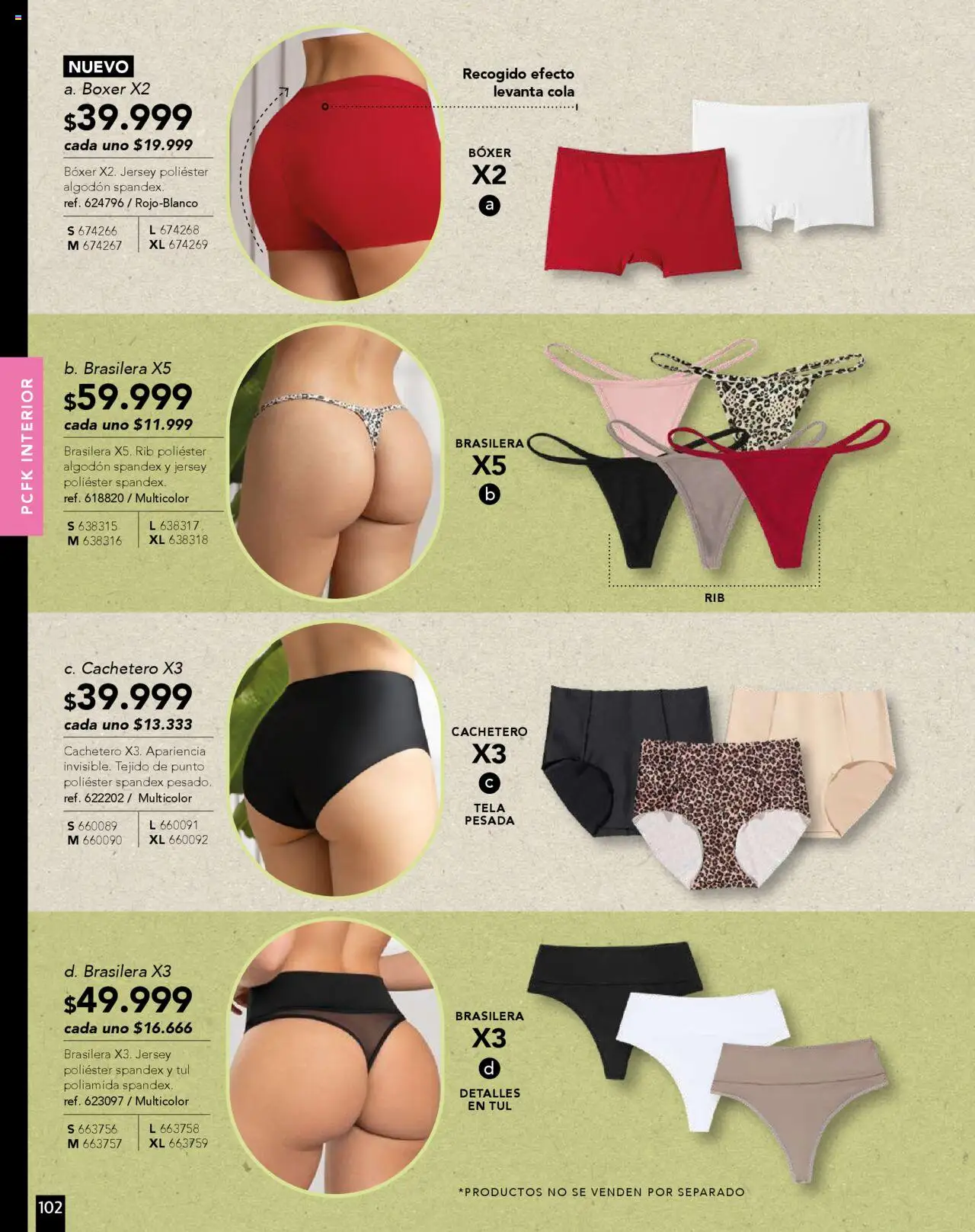 Pacifika revista - valida desde el 01.08.2025 | Página: 109 | Productos: Algodón, Cachetero