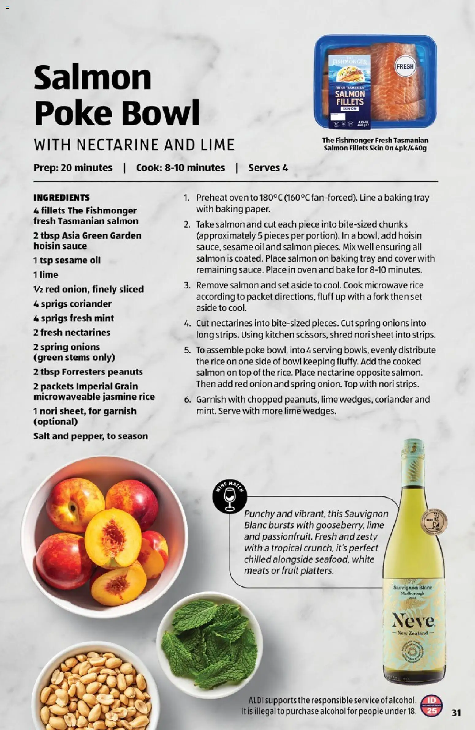 Aldi catalogue - valid from 13.11.2025 | Page: 31 | Products: Rice, Salmon, Sauce, Microwave