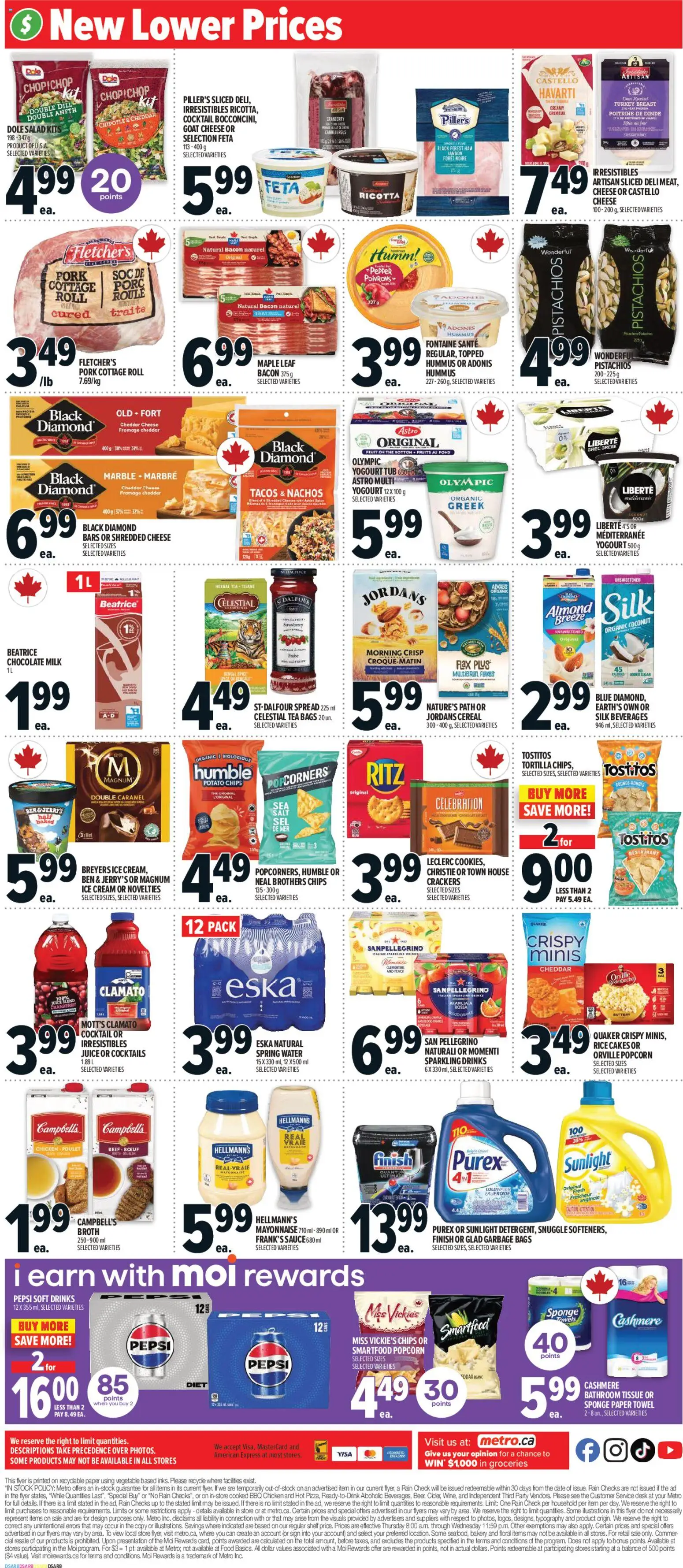 Metro flyer valid from 23.10.2025 | Page: 4 | Products: Tea, Sponge, Shelf, Pork
