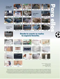 Vista previa de Vianney catálogo Chavos, nuevo folleto de la tienda, válido en México a partir del 23.01.2026 | Página: 163 | Productos: Cobertor, Juego, Almohada, Baño