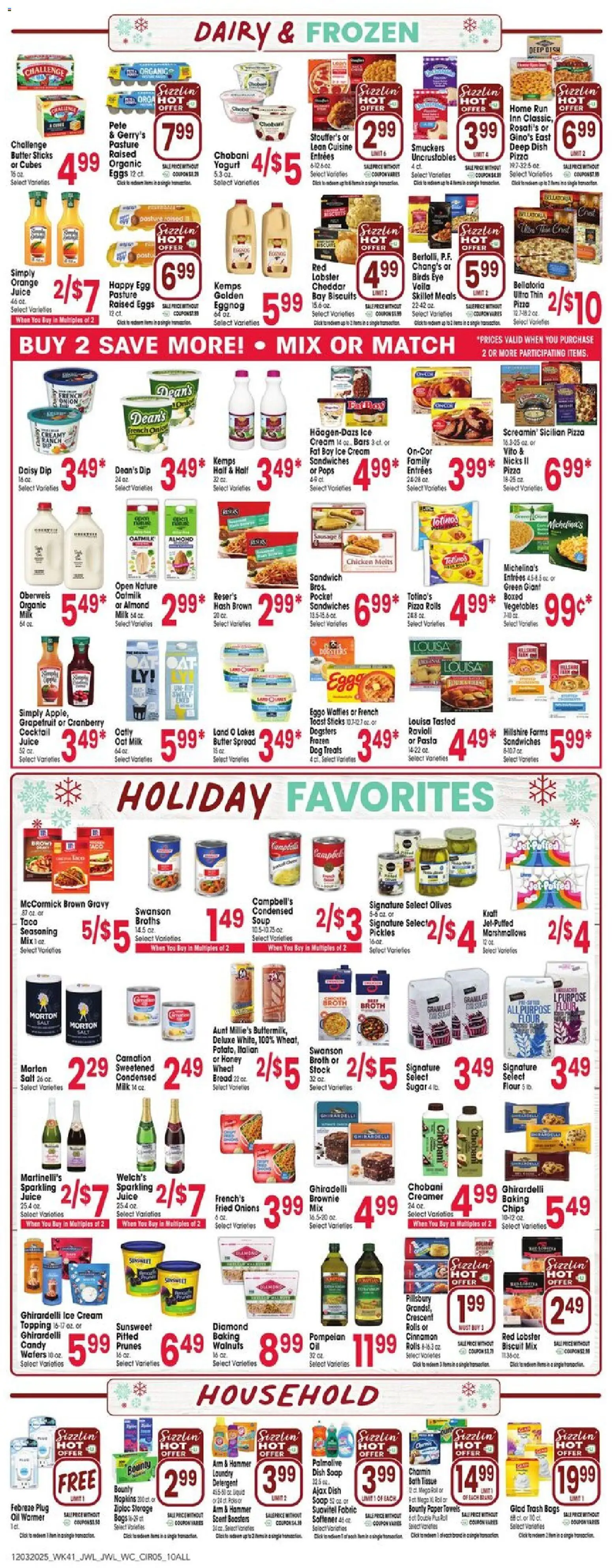 Jewel Osco Weekly Ad - IL - valid from 03.12.2025 | Page: 5 | Products: Bath, Soap, Cream, Ice cream