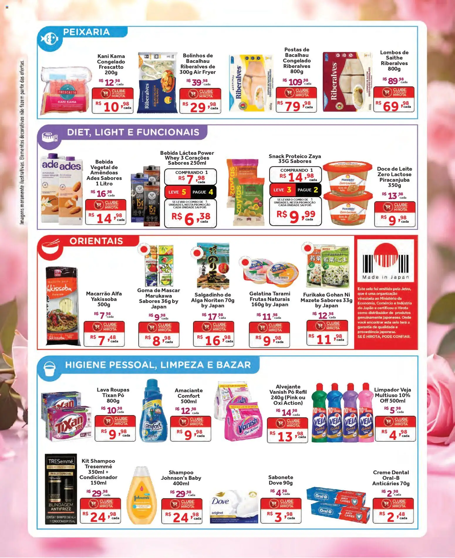 Hirota Food Folheto - válido de 29.04.2026 | Página: 4 | Produtos: Shampoo, Air fryer, Roupas, Vanish