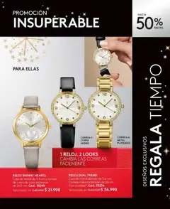 Catálogo Ésika Campaña 18 válido desde el 01.12.2025 | Página: 77 | Productos: Caja, Reloj