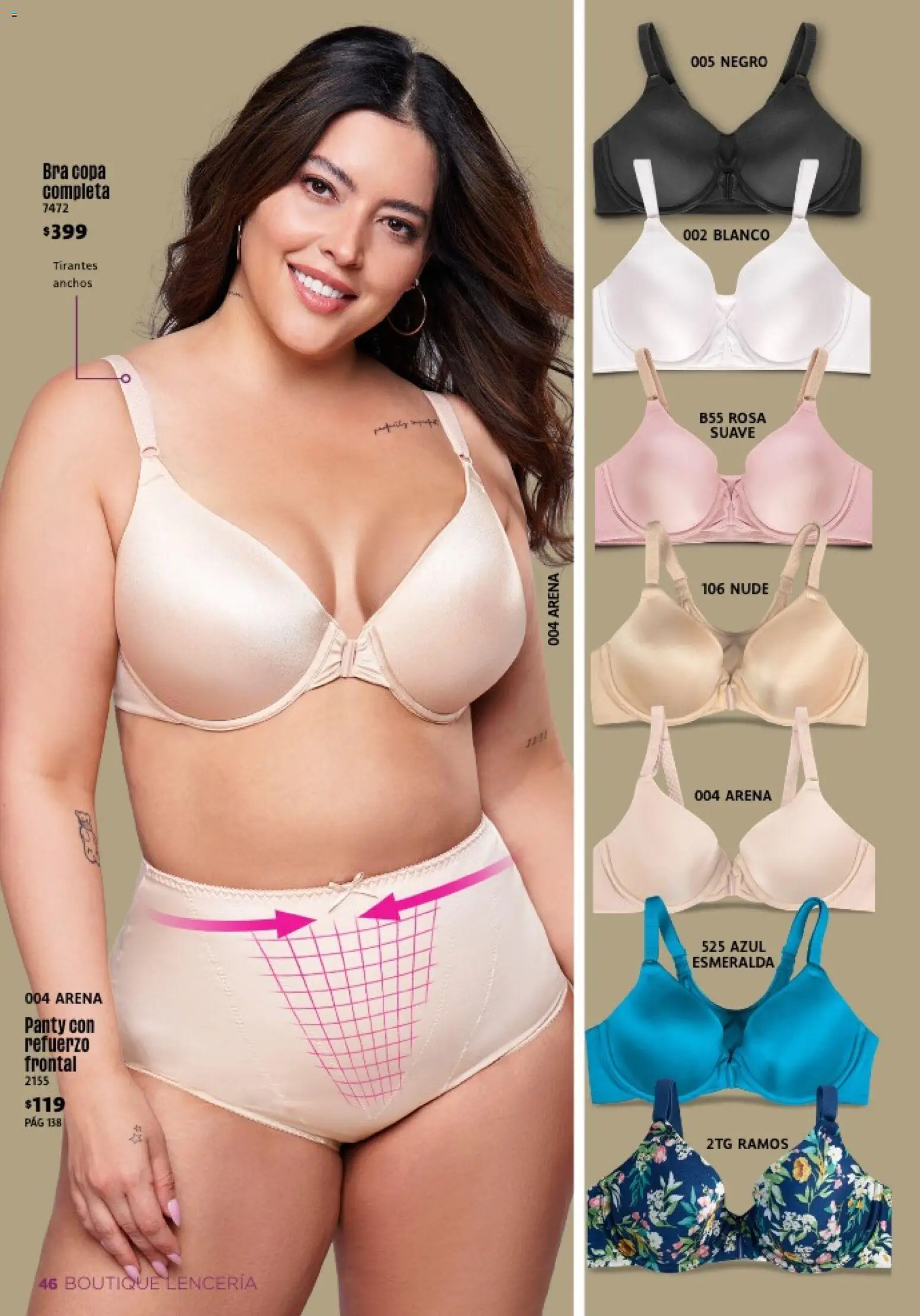 Nuevas ofertas de Ilusión válidas en toda la República Mexicana desde el 01.02.2026. ¡Encuentra las mejores ofertas en Ilusión catálogo Primavera! | Página: 48 | Productos: Tirantes, Lenceria